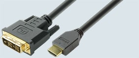 DVI-HDMI変換ケーブル