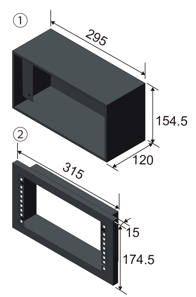 CSW-KBFSD2-3020-BOX & CSW-KBFSD2-3020-W