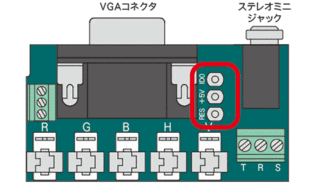 アクセサリ用端子