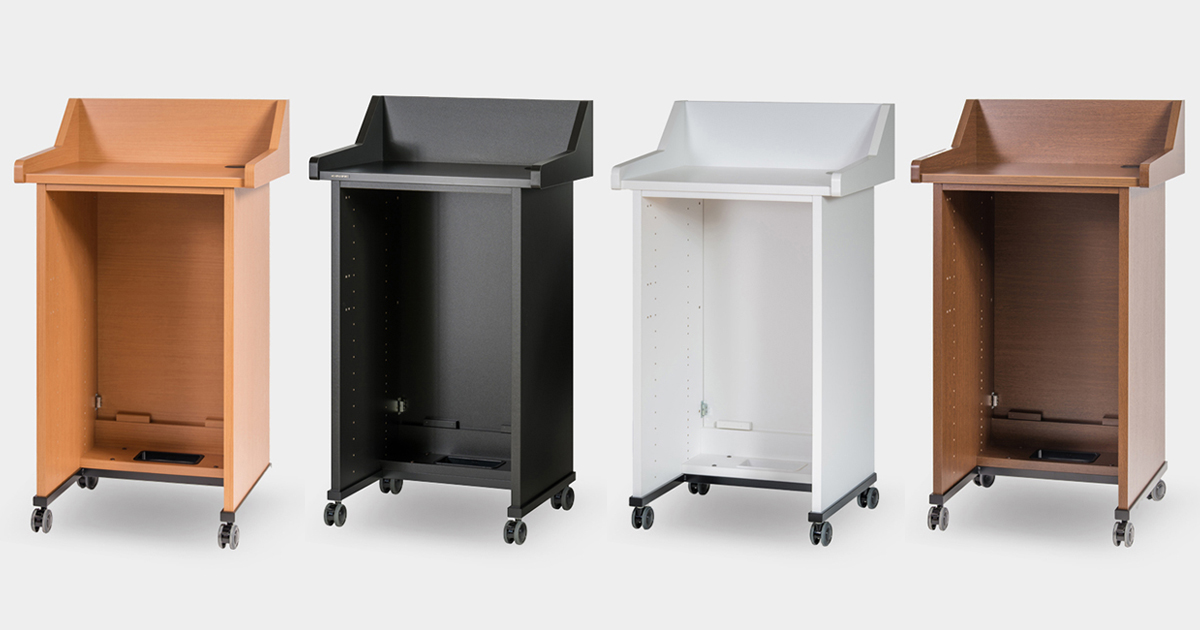 ポディアム（演台） Amazon | フロアレクタン・ポディウムスタンド ポータブル演台 | 演台