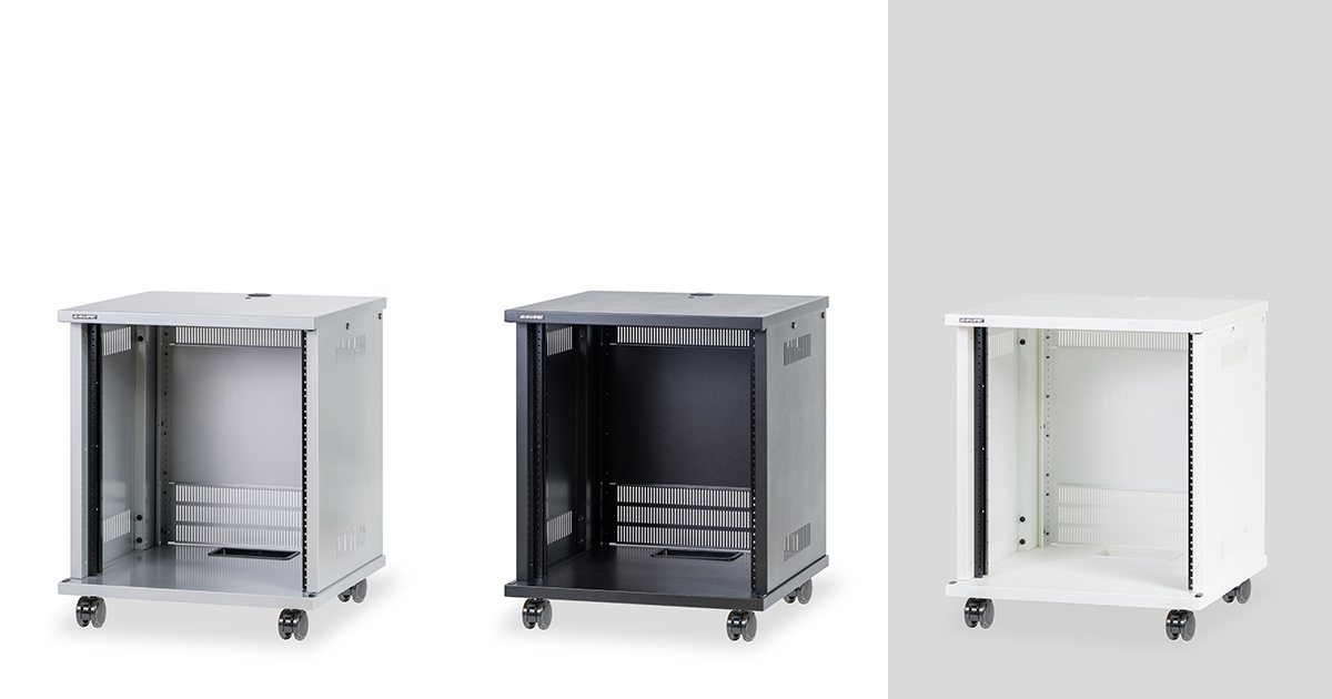 2015シリーズ1弾　61種+CP12種　フルコンプ 12U スチール製AVワゴン（組立済・扉なし）｜CWZ-12-DN｜カナレ電気