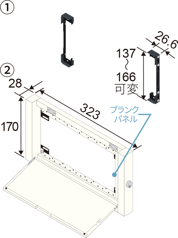 CSW-KBF-2-2-HK & CSW-KBFUDK6SB-2D7-W