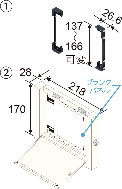 CSW-KBF-2-2-HK & CSW-KBFUDK4SB-2D4-W