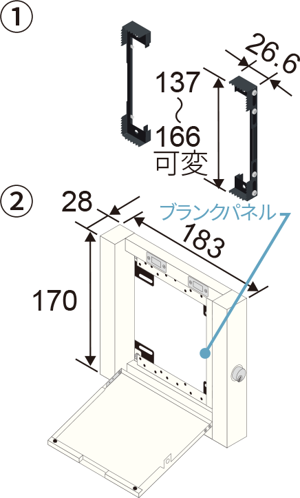 CSW-KBF-2-2-HK & CSW-KBFUDK3SB-2D3-W