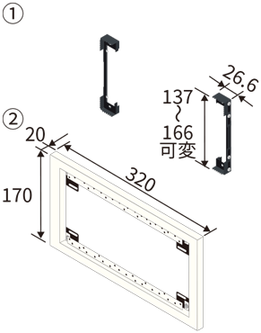 CSW-KBF-2-2-HK & CSW-KBF6SB-2D8-W