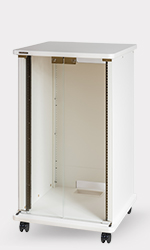 20U 木製AVワゴン（組立済・扉付き）｜CWX-20｜カナレ電気