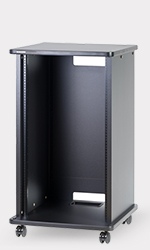 かなページ 20U 木製AVワゴン（組立済・扉なし）｜CWX-20-DN｜カナレ電気