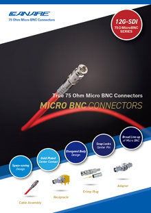 Micro bnc 75 ohm leaflet