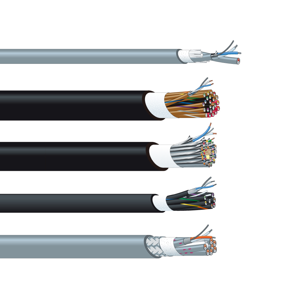 Two-Conductor Shielded Multichannel Cables